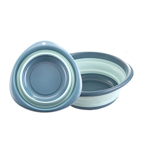 洗い桶 シリコン 折りたたみ キッチン たらい 洗濯 掃除 足浴 風呂 コンパクト収納 省スペース