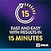BinaxNOW COVID-19 Antigen Self Test, 1 Pack, 10 Tests Total, COVID Test With 15-Minute Results Without Sending to a Lab, Easy to Use at Home