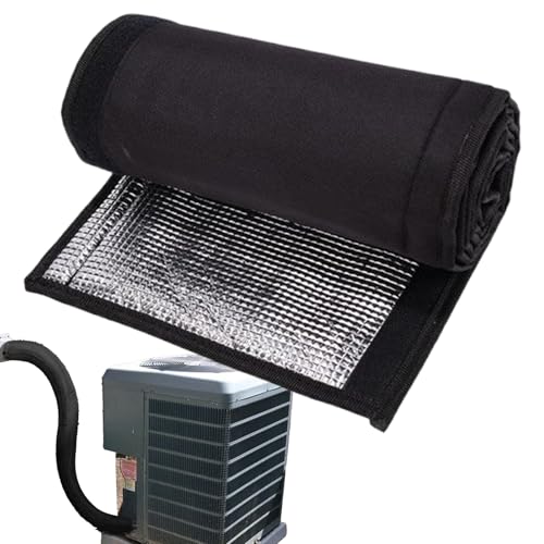 Aislamiento de tuberías - térmica flexible | Cubierta de aire acondicionado - Diseño avanzado de barrera térmica multicapa, uso para tubos de aire acondicionado, cables, tuberías de agua
