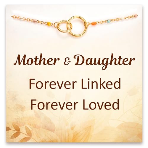 STORYJEWELLERY Mother Daughter Bracelets, Mom Bracelet, Daughter Bracelets from Mom, Gifts for Daughters, Mothers Birthday Gifts