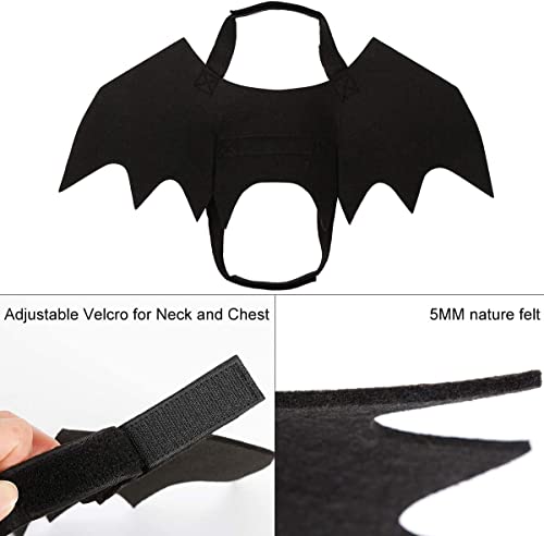 Cat Halloween Costumes Pet Dog Cat Bat Wings Costume Dog Bat Costume Pet Apparel For Cats Small Dog Halloween Costumes Pedomus #TOP1