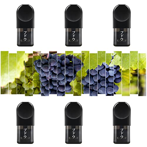 HECCO ݊relx |bhpods uhEt[o[ J[gbW dq΂ PODS|bh POD lΉ 6 RELX ݊ł Compatible pods cartridges no nicotine no tar for rel