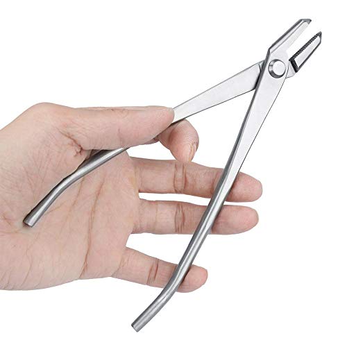 Bonsai Cutter Tool, Gartenpflege Edelstahl Knopfschneider mit runder Kante Gartenarbeit Schneidzange Bonsai Tools