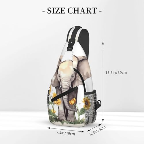 Bolso cruzado para hombre negro para senderismo y día miniatura 3