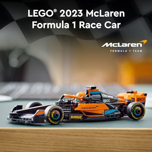 image for LEGO Speed Champions 2023 McLaren Formula 1 Race Car Toy for Play and 
