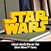 LEGO Star Wars Brick-Built Star Wars Logo - Building Blocks for Adults 18+ - Star Wars Gift Idea for Birthdays - Collectible DIY Model Kit - Home Decor Idea for Fans of The Movie Series - 75407