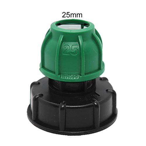 MiJunHD IBC Water Tank Container Adapter S60X6 to 25mm/0.98" Fitting Straight-Pipe Fitting 25mm Hose Connector Quick Joint - Image 2