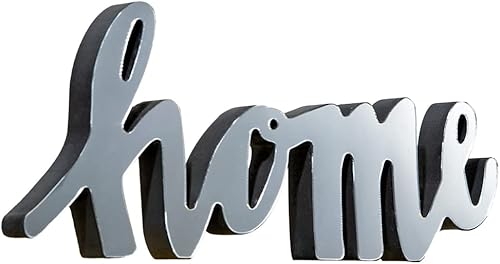 Miniatura 2 de COLLECTIVE HOME - Letrero de letras espejadas, bloques acrílicos decorativos, letreros de mesa de madera independientes, decoración de pared