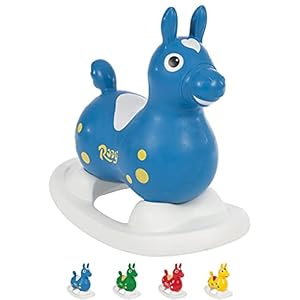 Rock’n Rody Schaukelpferd, Hüpftier, Sprungtier, Schaukeltier in Schaukelwanne