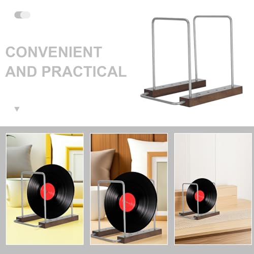 Estantería de Vinilos YARNOW en Madera para tu Sala de Estar 4