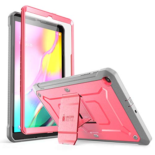SUPCASE for Galaxy Tab A 10.1 Case with Screen Protector (Unicorn Beetle Pro), [Built-in Stand] Full-Body Heavy Duty Protective Tablet Cover for Samsung Galaxy Tab A 10.1 2019 (SM-T510/T515)