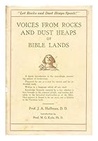 Voices From Rocks and Dust Heaps of Bible Lands B000864JI0 Book Cover