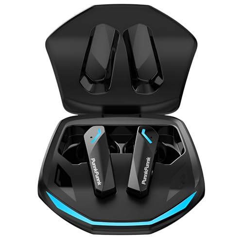 Image of PunnkFunnk BeatXtra Lite | Bluetooth 5.3 Wireless Gaming Earbuds | 40H Playtime | ENC Mics | Deep Bass 13mm Drivers | Low Latency Mode | IPX5 Sweat Resistant | Touch Controls