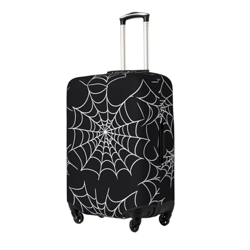 Spider Web Elastic Travel Luggage Cover, Washable Spandex Suitcase Protector, Anti-Scratch Fits 18-32 Inch2