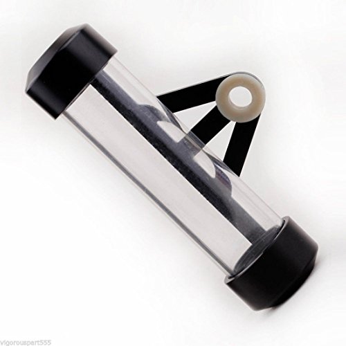 Chianrliu Moto Tube Porte-vignette cylindrique Support sécurité détachable en acrylique en aluminium étanche