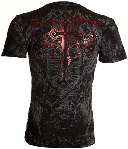 Archaic by Affliction Men's T-Shirt Achilles Black3