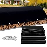 ターポリントラックシート 3 x 3.2 m 防水仕様 サビに強い 保温 省エネ 防寒 防災 折り畳みやすい 収納が便利です レジャーシート 防災 雨除けシート お花見 レジャーシート グランドシート, ブラック