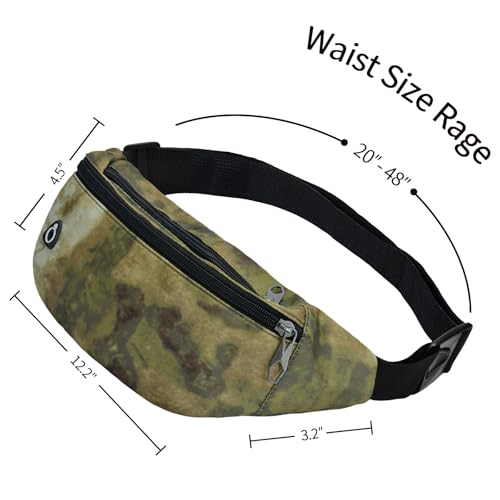 Image of Fanny Packs for Men and Women, Water-Repellent Sports Waist Pack Bag for Travel Hiking Running Hands-free