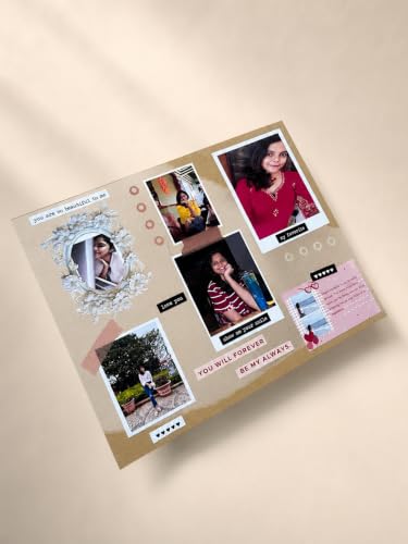Image of HBH Acrylic Message Card with Custom Photo Text Keepsake