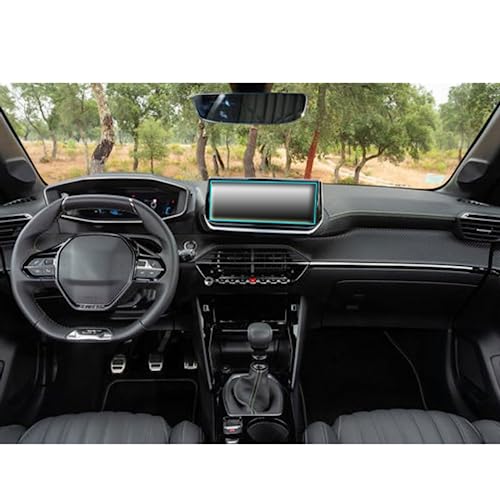 Accessoires de Film de Protection de Navigation GPS de Voiture en Verre Trempé Peugeot 208 E208