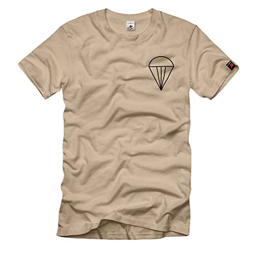 T-shirt parachute armée militaire soldat BW Bundeswehr vetement combat Copytec