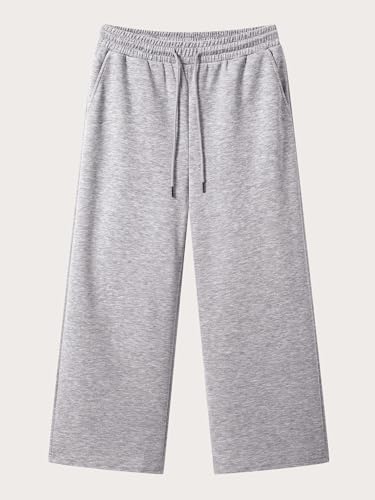 Image of JMIERR Men's Casual Baggy Pants Lightweight Wide Leg Lounge Travel Pants Streetwear with Pockets