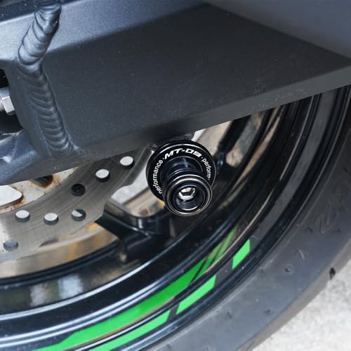 LLIDFONK Für Yamaha MT09 MT-09 Tracer MT 09 SP FZ09 6mm Motorrad Zubehör bobbins Schwinge Spulen Schieberegler Ständer Schrauben Aluminium montageständer