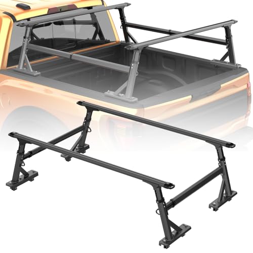 Adjustable Truck Bed Ladder Rack for Mid-Size & Full Size