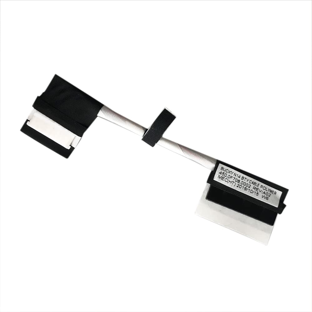 ZAHARA 450.0F708.0002 Battery Cable Wire Connector for DELL In-s piron 14 5481 5482 2-in-1 450.0F708.0001