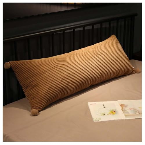 長枕 長い枕 抱き枕 大きい枕 ロングクッション ふわふわ 安眠枕 快眠 横向き寝 うつぶせ寝 体圧分散 気持ちいい ロング 寝心地良いカバー洗える 大きいサイズ 妊婦 男女兼用 (150X45CM,04)
