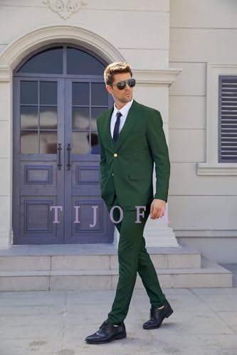 Mens Double Breasted 3 Piece Suits Slim Fit Wedding Suit Two Button Jackets Vest Pants Sets Prom Formal2