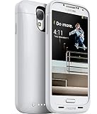 mophie juice pack Coque Batterie pour Samsung Galaxy S4 Blanc