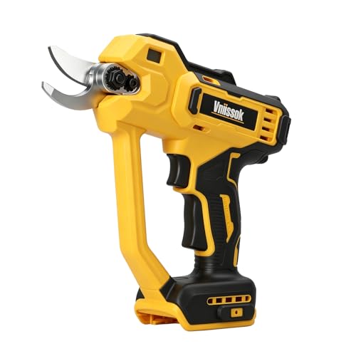 Electric Pruning Shears Cordless Pruner Shears Compatible with DeWalt 20V Battery (No Battery) Perfect for Tree Trimming Gardening Garden Orchard (Electric Pruning Shears)