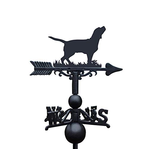 Black Country Metal Works Weathervane Cast Iron Beagle - Large