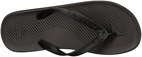 Quiksilver Men's Haleiwa Flip-Flops ,Solid Black ,10 M US | Image 4
