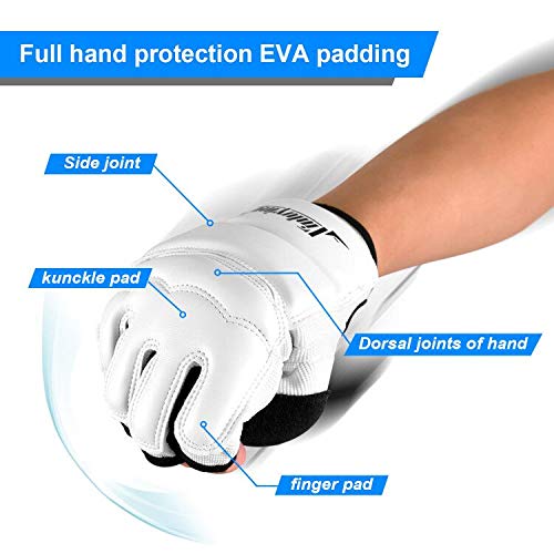 Xinluying Punch Bag Taekwondo Karate Gloves For Sparring Martial Arts Boxing Training Fingerless Women Kids #TOP1