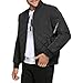 Calvin Klein Men's Flight Jacket, Black, Large