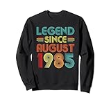 Photo Gallery legend since august 1985 years old birthday age 1985 vintage felpa Photo Gallery legend since august 1985 years old birthday age 1985 vintage felpa