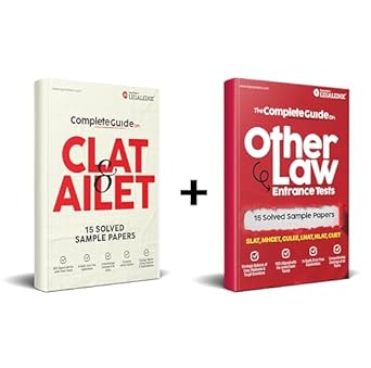 Complete Guide on CLAT & AILET (15 Solved Sample Papers) & The Complete Guide on OLETs 15 Solved Sample Papers for SLAT, MHCET, CULEE, LNAT, NLAT, CUET"