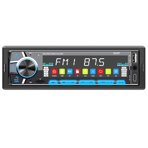 【Ampio schermo e illuminazione LED a 7 colori】L'ampio display offre immagini chiare e di facile lettura, anche durante la guida. Personalizza la tua esperienza con 7 colori di illuminazione LED: scegli il tuo preferito o impostali in modo che si spostino automaticamente per un'illuminazione dinamica e adatta al tuo umore. Dove la chiarezza incontra lo stile, ogni viaggio sembra più connesso.