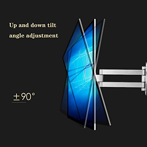 Support mural pour moniteur et téléviseur de 12-24" idéal pour le télétravail - 6