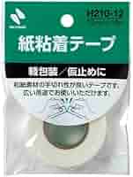 紙粘着テープ210  (24㎜×18ｍ)  50個入 ２箱 楽天市場】紙粘着テープ18mm H210-18 HY1825-01 楽譜製本に便利