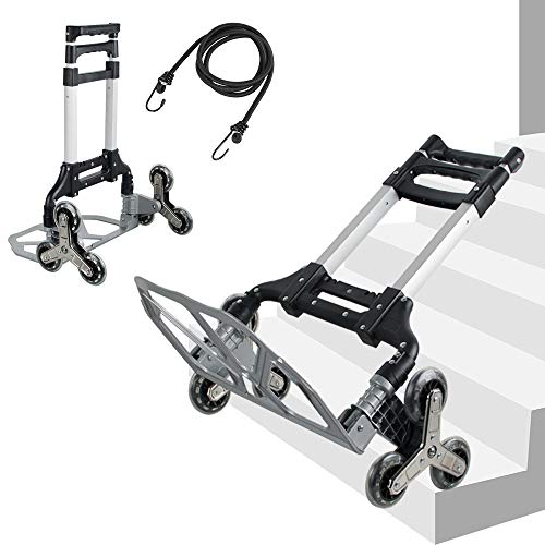 Genmine 461893-GM39 Stair Climbing Cart, Folding Hand Truck Heavy-Duty Lightweight Trolley thumb #1