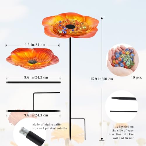 image for BBRGIRL Butterfly Feeder - Outdoor Butterfly Puddler,Bee Cups for Gard