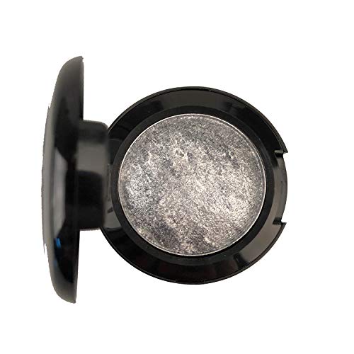 Mallofusa Single Shade Baked Eye Shadow Palette Shimmer Eyeshadow Powder Palette In 15 Metallic Colors Optional (Moon Light) #TOP4