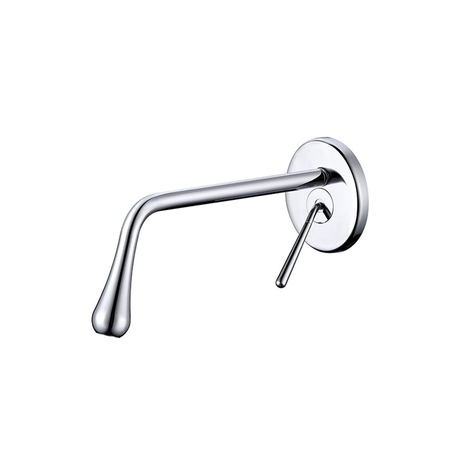Mitigeur en laiton chrome de haute qualité avec bec rotatif design