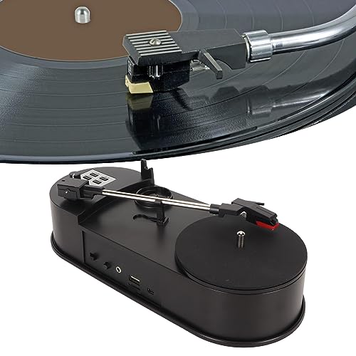 Beufee Tourne-Disque, Tourne-Disque Portable USB vers MP3, Support De Convertisseur 33 45 PRM, Lecteur Vintage avec Emplacement pour Carte Mémoire Stéréo 3,5 Mm - Les Beatles, Paul McCartney, John Lennon, RIngo Starr, George Harrison Beufee Tourne-Disque, Tourne-Disque Portable USB vers MP3, Support De Convertisseur 33 45 PRM, Lecteur Vintage avec Emplacement pour Carte Mémoire Stéréo 3,5 Mm – Image 7