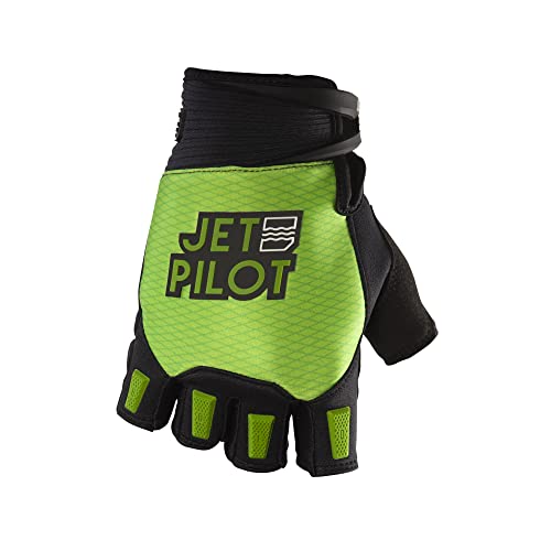 Jetpilot Hold Fast Short Finger PWC Gloves - High-Intensity Water Sports: Jet Skiing, Kayaking, Windsurfing, Kiteboarding, Sailing, Diving, Stand Up Paddle Boarding, Personal Water Craft - image 2