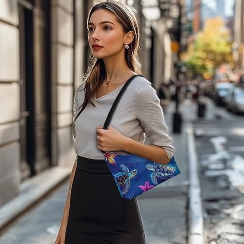 Lotusorchid Shoulder Bag Hobo Handbag, Women's PU Leather Shoulder Bag with Zipper, Crossbody Bags for Women Trendy3