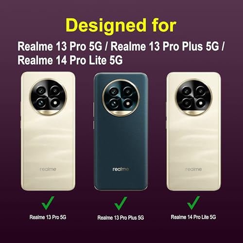 Image of Zapcase Back Case Cover for Realme 13 Pro 5G | Compatible for Realme 13 Pro Back Cover | Liquid Silicon Magic Case with Camera Protection | Lavender